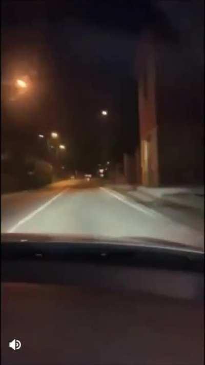 Going 160km/h in an unfamiliar street
