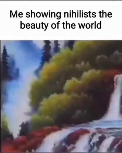 Also gotta show them the beauty of Bob Ross. 