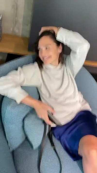 Gal Gadot just chilling