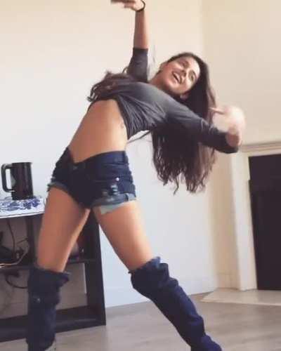 Somebody come get her she is dancing like a stripper