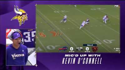 Kevin O' Connell realizing he might have the worst team in the division...