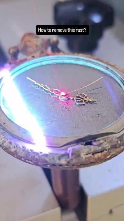 Laser cleaning efficiency