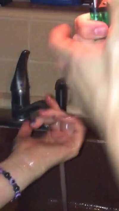 “It burns” almost like it’s fire