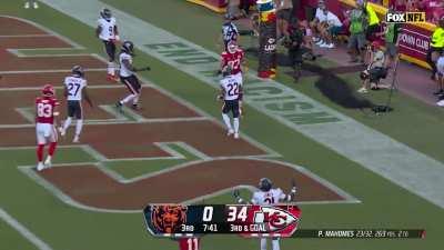 [Highlight] Mahomes finds Kelce in the endzone to make it 41-0