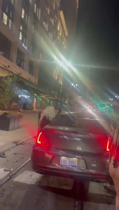 Right after they hit a ambulance