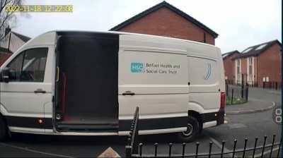 Belfast Trust sent thier *most careful* driver to deliver my medical supplies today!