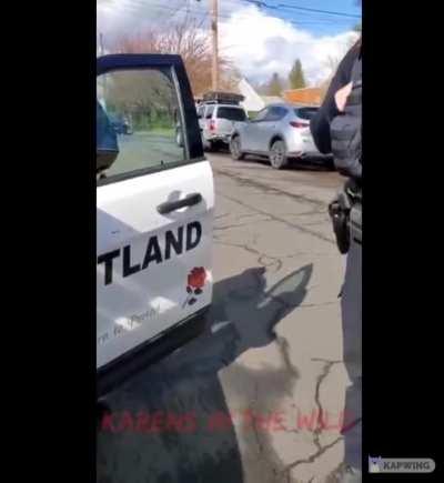 Harasses police and gets arrested