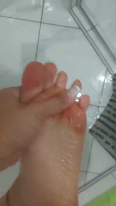 Wet,clean and ready ❤️😘