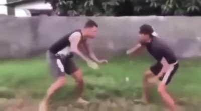 Is there a lore reason why they're fighting like that?