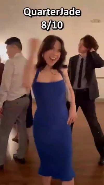 quarterjade hitting the luddy