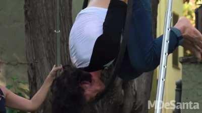 Where did Mark's nose go?