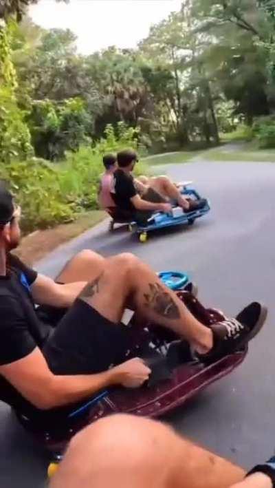 Fellas having a good time.