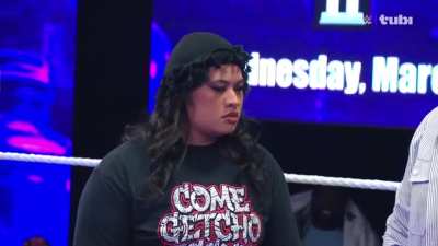 Tonight On WWE Evolve: The Contract signing between Kendal Grey & PJ Vasa for Evolve Succession II ends in chaos!