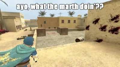 SPEcember Day 24 - Ngl, he do be defending Point B tho 😳