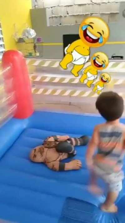 His Wrestling Career just got started and he is doing well at it