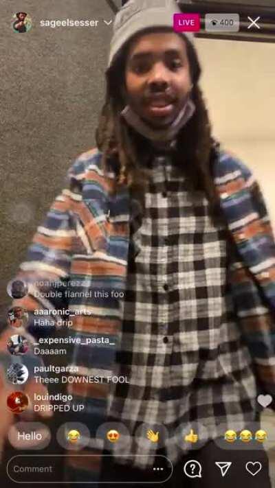 “It’s one shirt, you niggas look stupid and dumb”