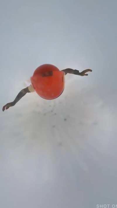 What clouds look like from the inside