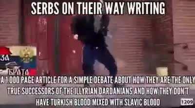 Balkanians do what they best