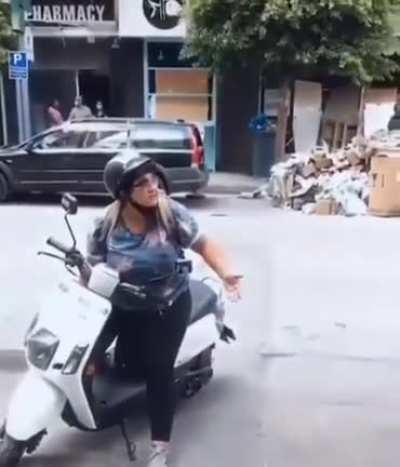 Police are asking volunteers that are cleaning up Beirut to show their IDs, instead of helping them