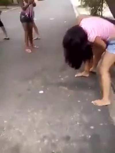 nice fight in shorts