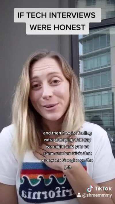 If tech interviews were honest