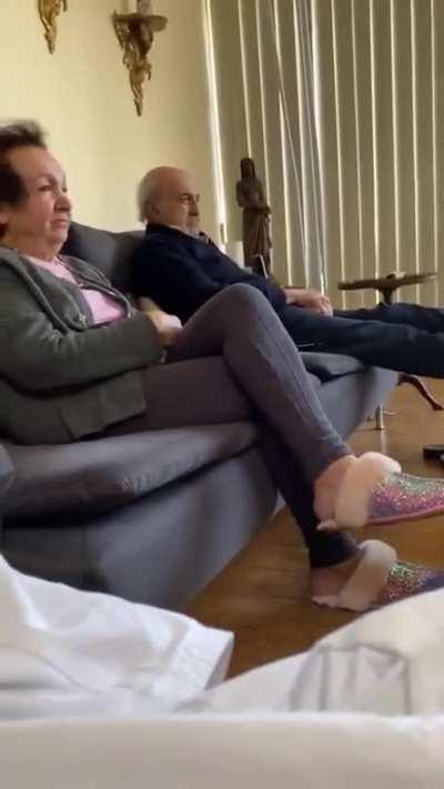 Watching a sex scene with your parents