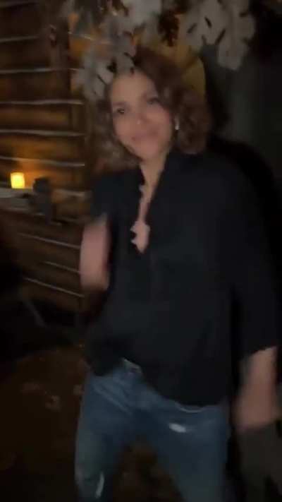 Rae with Halle Berry