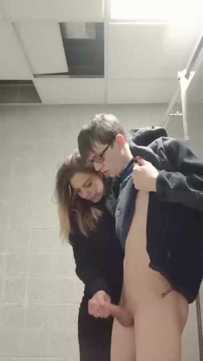 Bathroom Cum Cum In Mouth Cum On Tits Cum Swallow Cumshot Public Porn GIF by sugaryapostol