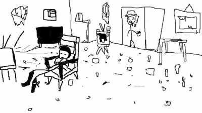 Son, are you done building the wall?