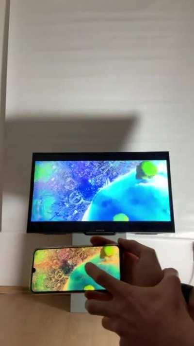 I made Samsung's rotating TV at my own