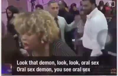 This is some weird religious intervention