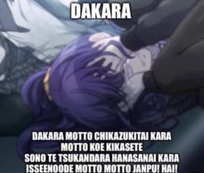 Mafuyu lives next door to me this is what she hears every morning