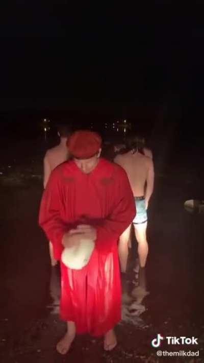 I'd pay to hear the conversation about who's going to be the chef