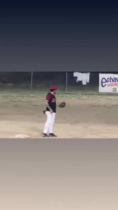 To catch the ball