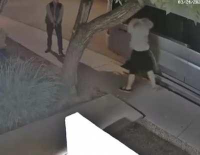 Tough guy trying to pick up a fight