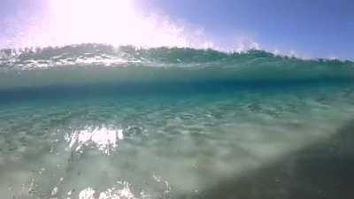 this crytal clear wave