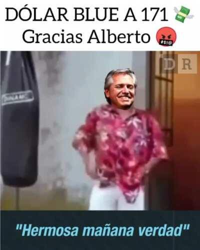 Hermosa mañana, verdad?