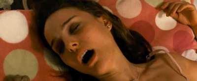 Natalie Portman having a good time