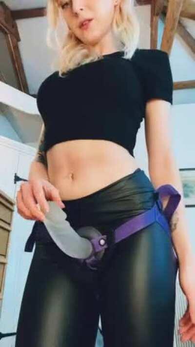 You need to get on your knees