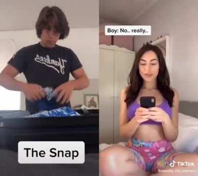 The snap