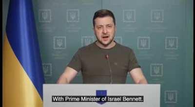 "The world does not believe in the future of Russia, does not talk about it. They talk about us. They help us. After the war. Because everyone saw that for the people who defend themselves so heroically, this "after the war" will surely come." - President