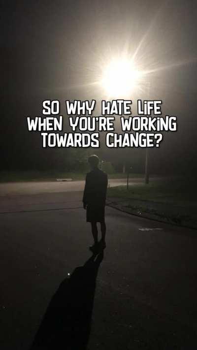 Don’t give up on yourself 