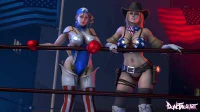Tina, Dean, Tiffany Lords (Dual-Face-Art) [Dead or Alive] [Rival Schools] Full version link in the comment section!