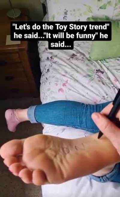TikTok soles - More Zoe Alexander….and she’s ticklish 😂😍