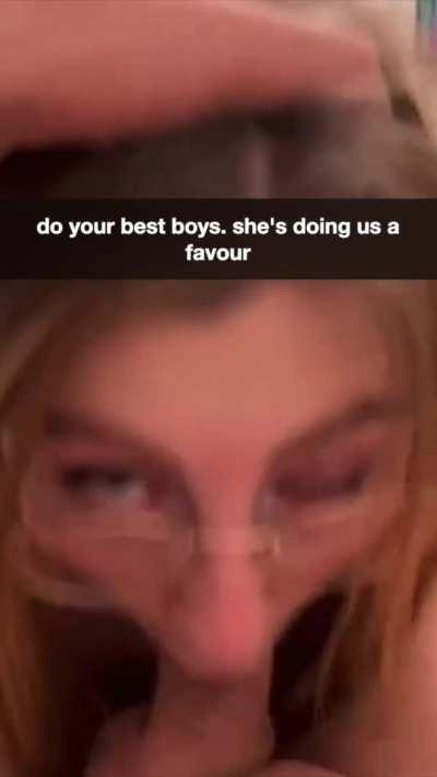 Our teacher bullied us to stretching her pussy wide