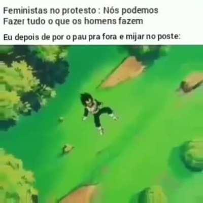 Duvido alguma feminista fazer isso