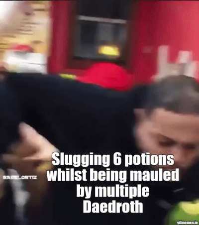You cannot drink anymore potions right now.