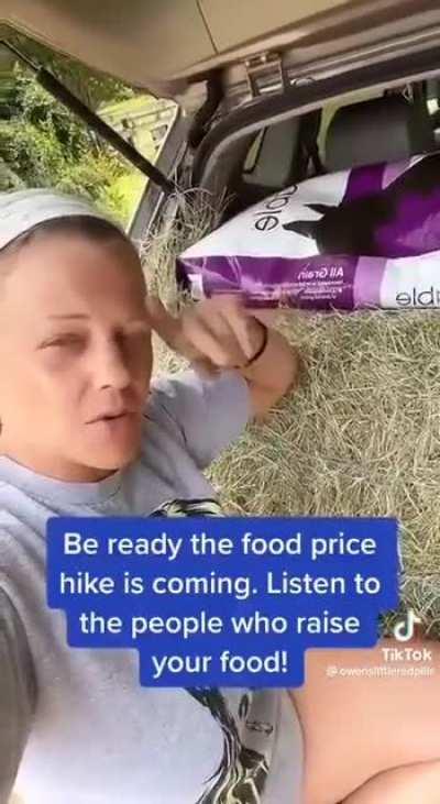 Prepare yourself for the coming food shortage