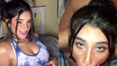 From TikTok To Sucking Cock 😈 ( Her Free Album In Comments )