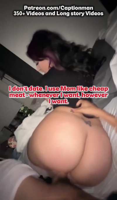 Losers chase girls, Legends fuck their own mothers
